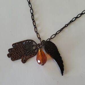 Hamsa Hand Necklace